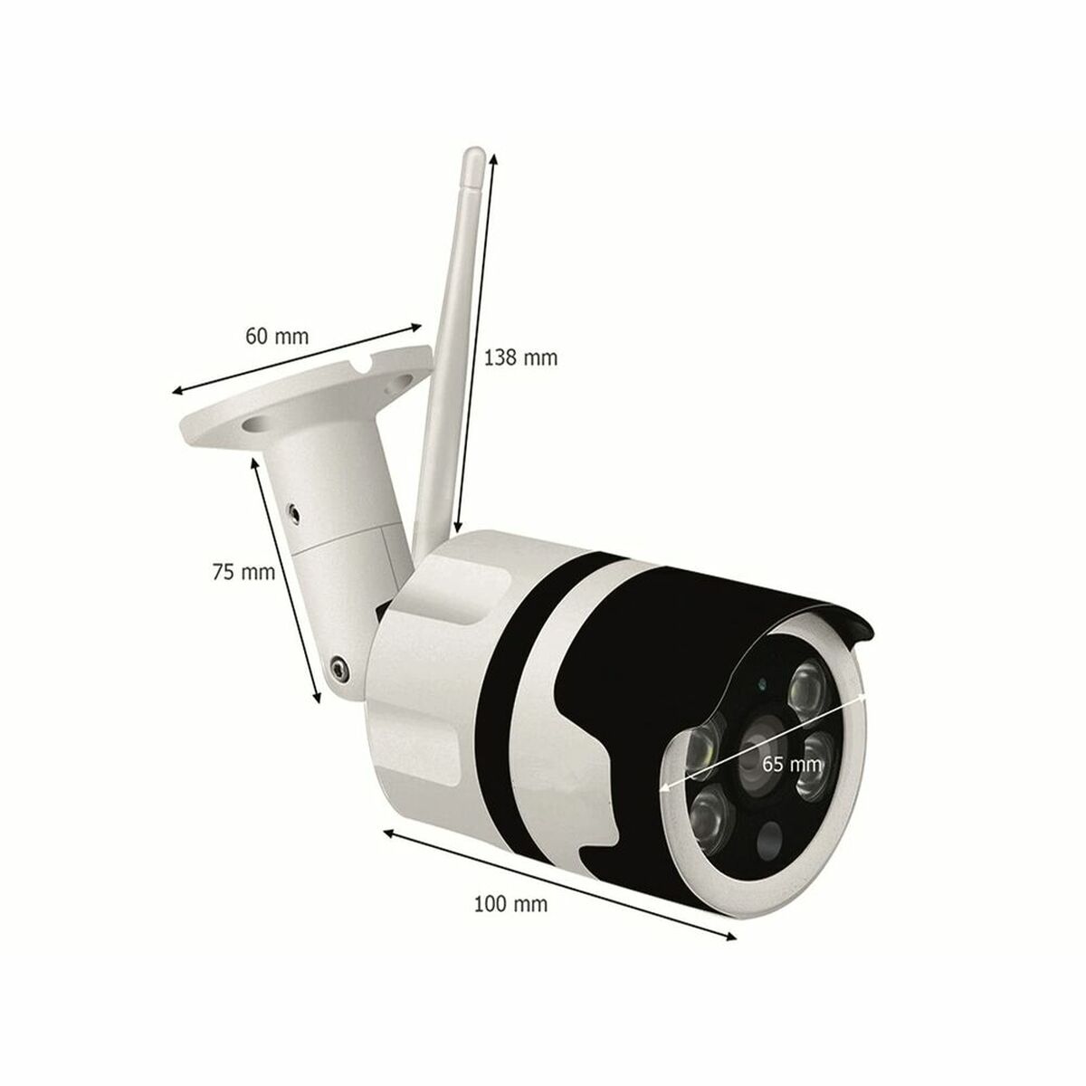 1080P WiFi Security Camera Outdoor - Night Vision (EU)